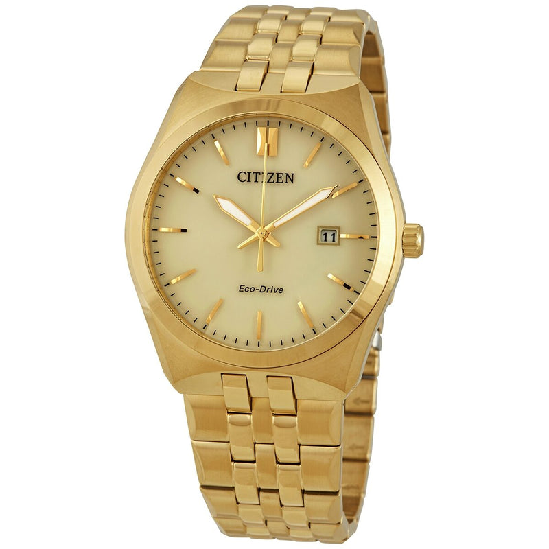 Citizen Eco-Drive Gold Dial Men's Watch #BM7332-61P - Watches of America