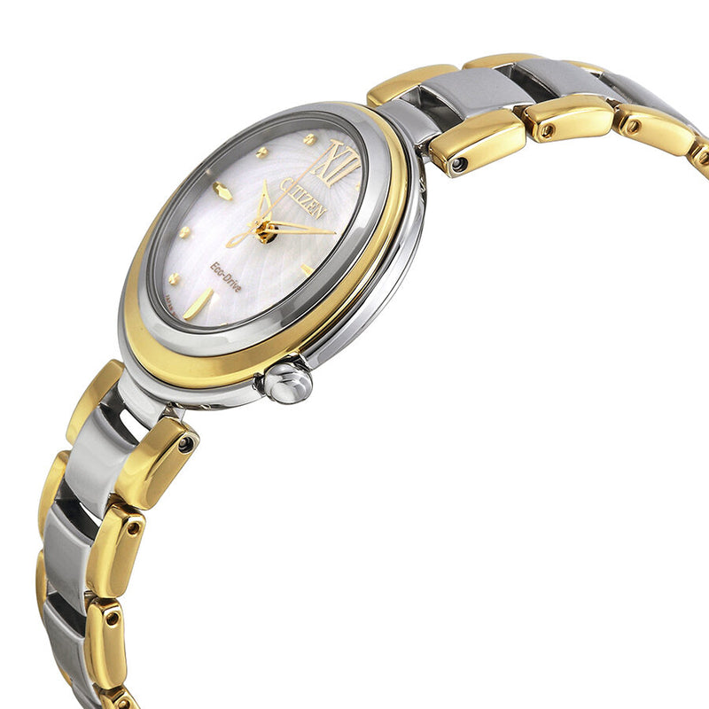 Citizen Eco Drive Sunrise Mother of Pearl Dial Ladies Watch #EM0337-56D - Watches of America #2