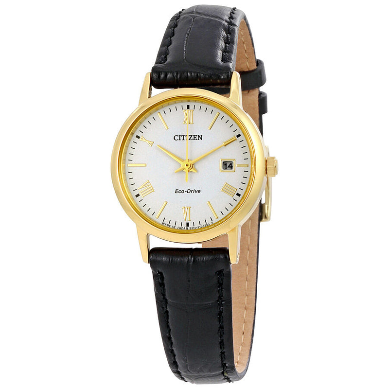 Citizen Eco-Drive White Dial Ladies Watch #EW1582-03A - Watches of America