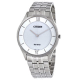 Citizen Eco-Drive White Dial Men's Watch #AR0070-51A - Watches of America