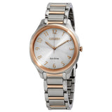 Citizen LTR Eco-Drive Silver Dial Ladies Watch #EM0756-53A - Watches of America