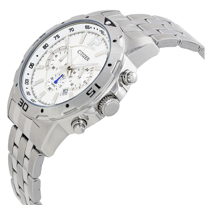 Citizen Chronograph Silver Dial Stainless Steel Men's Watch #AN8100-54A - Watches of America #2