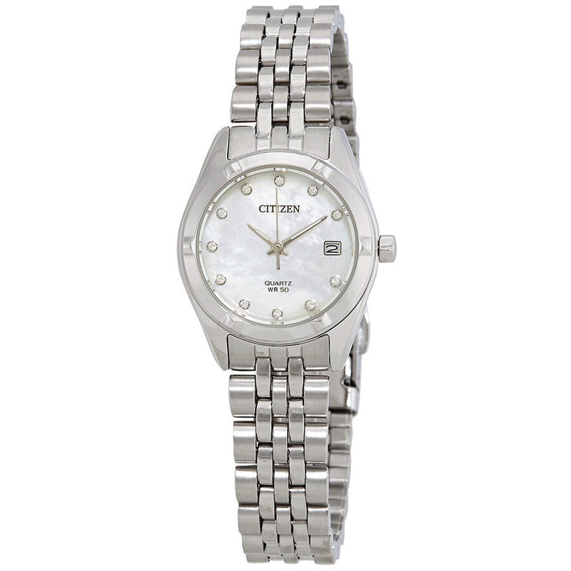 Citizen Mother of Pearl Dial Ladies Watch #EU6050-59D - Watches of America