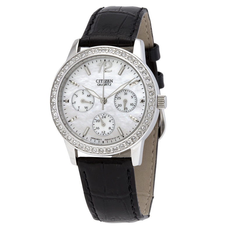 Citizen Multifunction Mother of Pearl Dial Ladies Watch #ED8090-11D - Watches of America