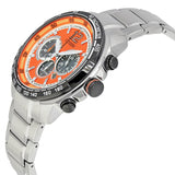 Citizen Eco-Drive Orange Dial Men's Chronograph Watch #CA4234-51X - Watches of America #2