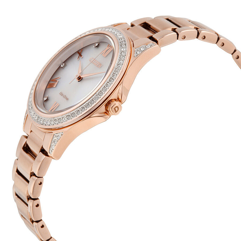 Citizen POV Eco-Drive Rose Gold-tone Ladies Watch #EM0233-51A - Watches of America #2