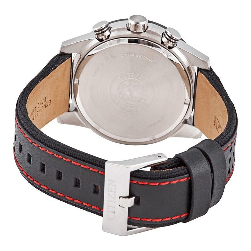 Citizen Primo Chronograph Quartz Red Dial Men's Watch #CA4430-01X - Watches of America #3