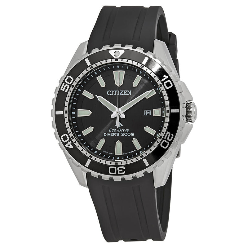 Citizen Promaster Diver Eco-Drive Black Dial Men's Watch #BN0190-07E - Watches of America