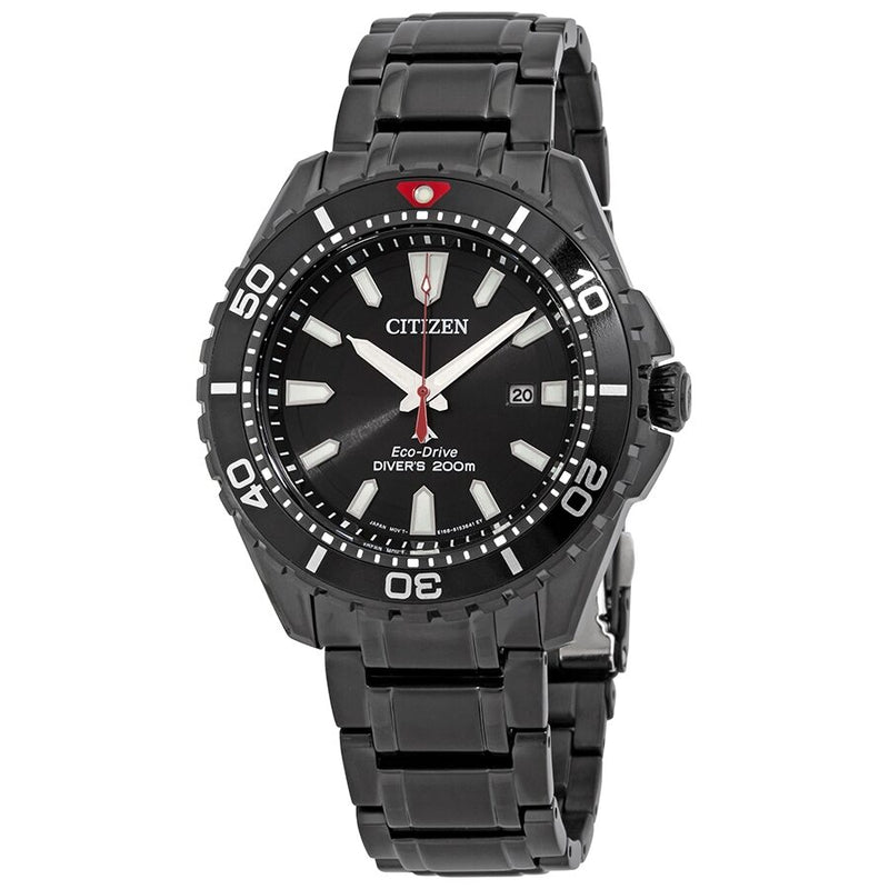 Citizen Promaster Diver Eco-Drive Black Dial Men's Watch #BN0195-54E - Watches of America