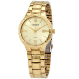 Citizen Quartz Champagne Dial Yellow Gold-tone Men's Watch #BI5022-50P - Watches of America