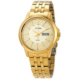 Citizen Quartz Gold Dial Men's Watch #BF2013-56P - Watches of America