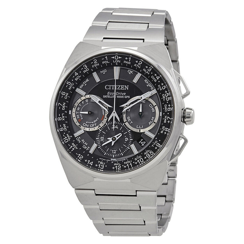 Citizen Satellite Wave F900 GPS Titanium Men's Watch CC9008-50E 