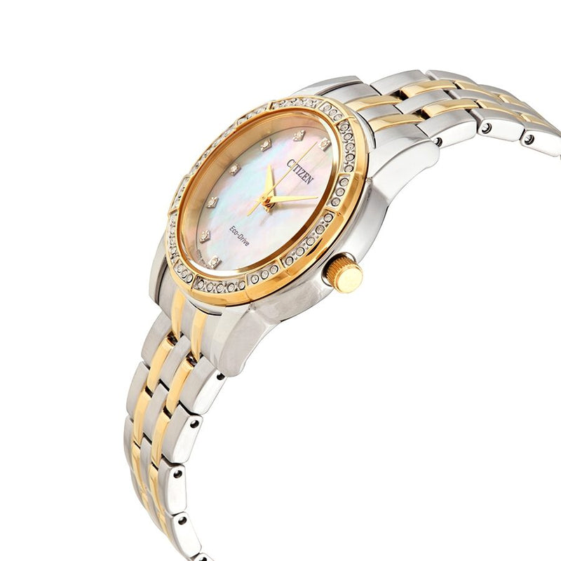 Citizen Silhouette Crystal Eco-Drive Ladies Watch #EM0774-51D - Watches of America #2