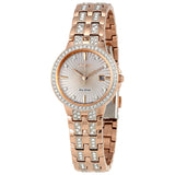 Citizen Eco-Drive Silhouette Crystal Ladies Watch #EW2348-56A - Watches of America