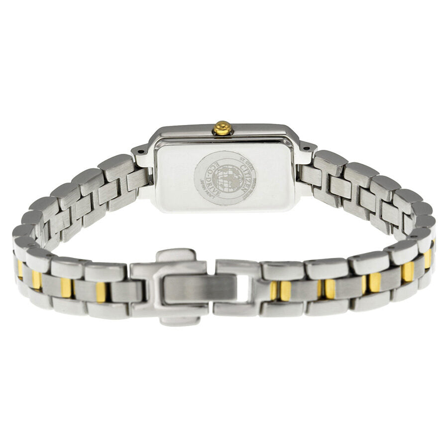 Citizen Silhouette Eco-Drive White Dial Two-Tone Stainless