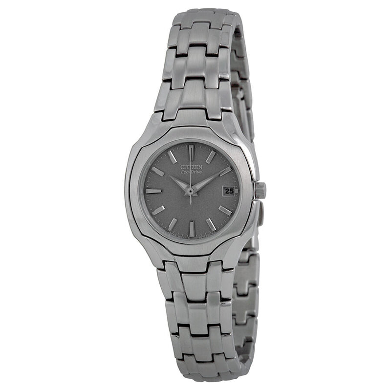 Citizen Silhouette Ladies Eco Drive Stainless Steel Watch #EW1250-54A - Watches of America
