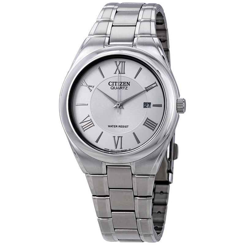 Citizen Silver Dial Stainless Steel Men's Watch #BI0950-51A - Watches of America