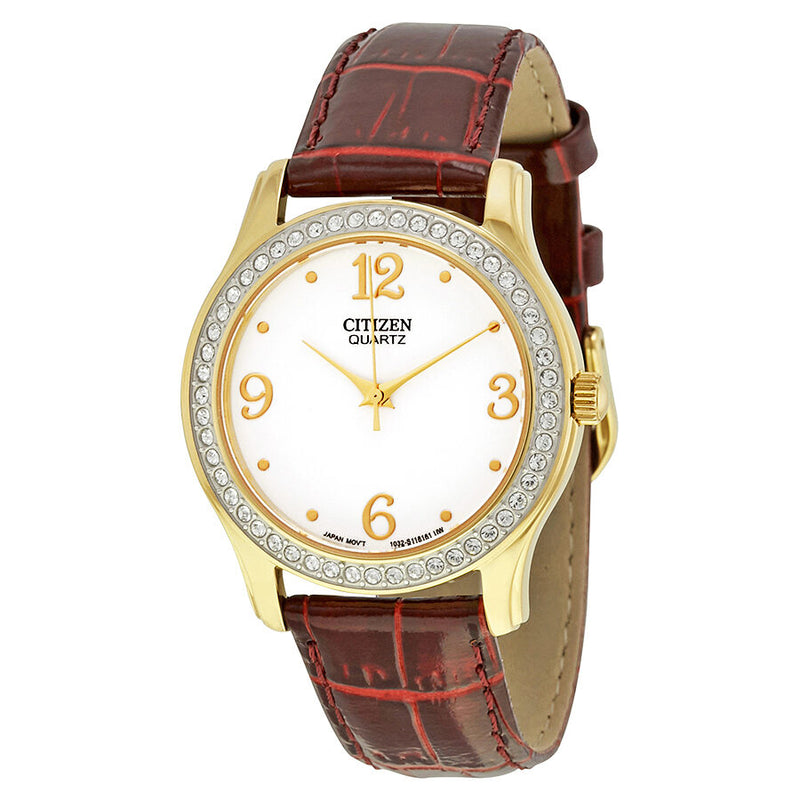 Citizen Silver Mother of Pearl Dial Dial Ladies Watch #EL3012-00A - Watches of America