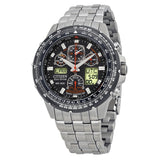 Citizen Skyhawk A-T Stainless Steel Chronograph Atomic Men's Watch #JY0000-53E - Watches of America