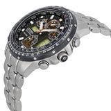 Citizen Skyhawk A-T Stainless Steel Chronograph Atomic Men's Watch #JY0000-53E - Watches of America #2