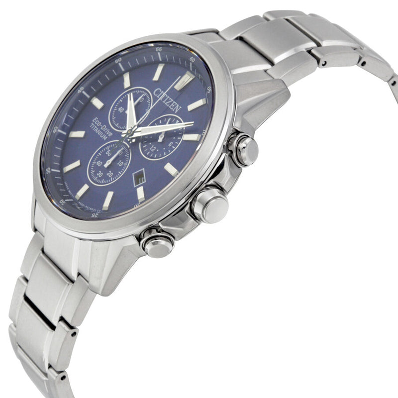 Citizen TI + IP Chronograph Eco-Drive Men's Watch #AT2340-56L - Watches of America #2