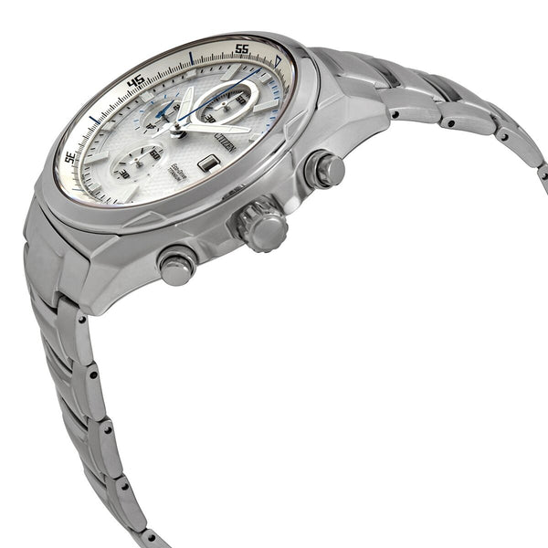 Citizen Titanium Eco-Drive Chronograph Silver Dial Men's Watch #CA0190-56B - Watches of America #2