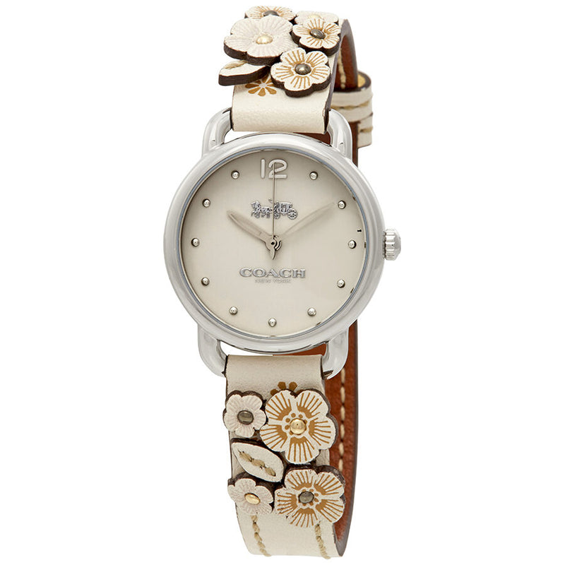 Coach Delancey Beige Dial Ladies Watch 14502760 - Watches of America