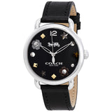 Coach Delancey Black Dial Ladies Watch 14502780 - Watches of America