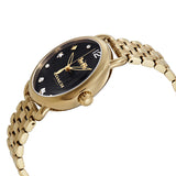 Coach Delancey Black Dial Yellow Gold-tone Ladies Watch 14502813 - Watches of America #2