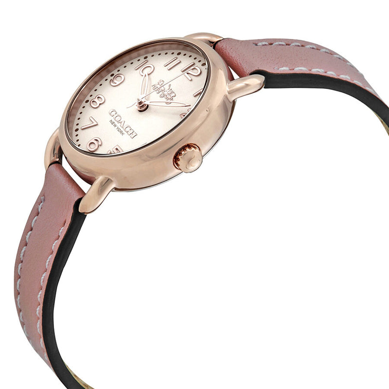 Coach Delancey Cream Dial Blush Leather Ladies Watch 14502750 - Watches of America #2