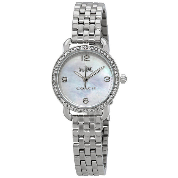 Coach Delancey Mother of Pearl Dial Ladies Watch 14502477 - Watches of America