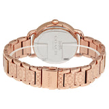 Coach Delancey Silver Dial Rose Gold-tone Ladies Watch 14502497 - Watches of America #3