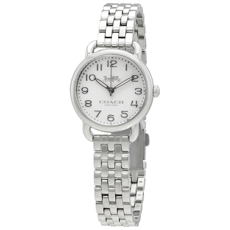 Coach Delancey Silver Dial Ladies Watch 14502240 - Watches of America