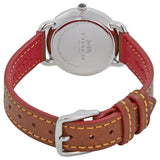 Coach Delancey Slim Cream Dial Brown Leather Ladies Watch 14502789 - Watches of America #3