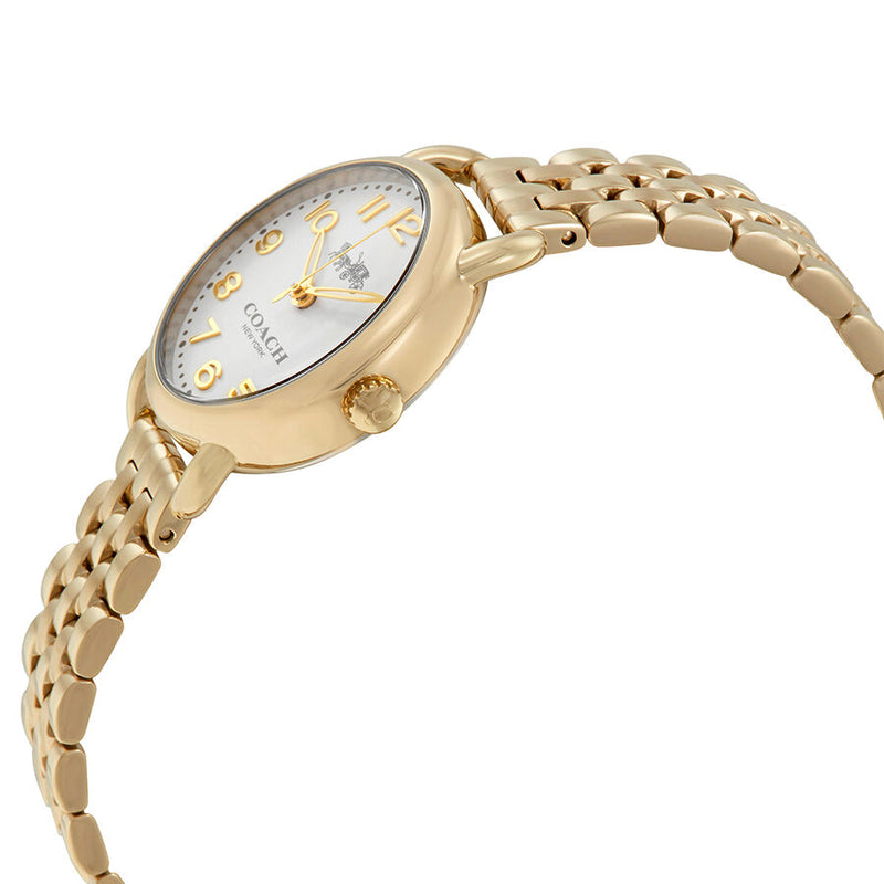 Coach Delancey White Dial Gold-tone Ladies Watch 14502241 - Watches of America #2