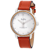 Coach Delancey White Dial Ladies Watch 14502880 - Watches of America