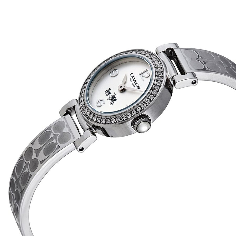 Coach Madison Quartz Crystal Silver Dial Ladies Watch 14502201 - Watches of America #2