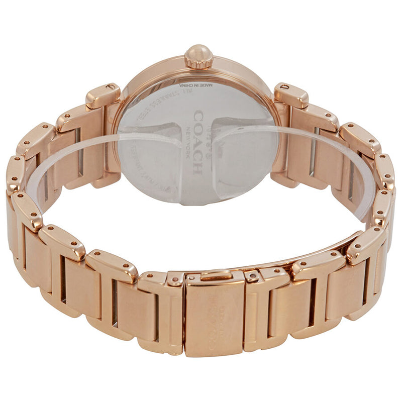 Coach Madison White Dial Rose Gold-tone Ladies Watch 14502856 - Watches of America #3