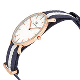 Daniel Wellington Classic Glasgow Eggshell White Dial Ladies Watch #DW00100031 - Watches of America #2