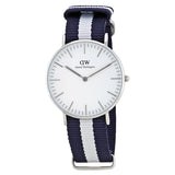 Daniel Wellington Glasgow White Dial Unisex Watch #DW00100047 - Watches of America