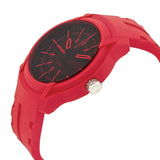Diesel Armbar Black Dial Red Silicone Men's Watch #DZ1820 - Watches of America #2