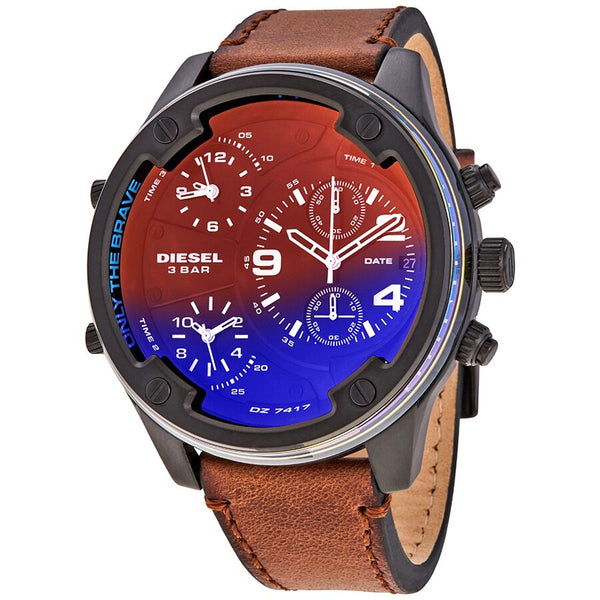 Buy DIESEL Mens Chronograph Leather Watch - DZ4343I | Shoppers Stop