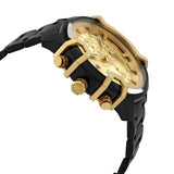 Diesel Griffed Chronograph Quartz Gold Dial Men's Watch #DZ4525 - Watches of America #2