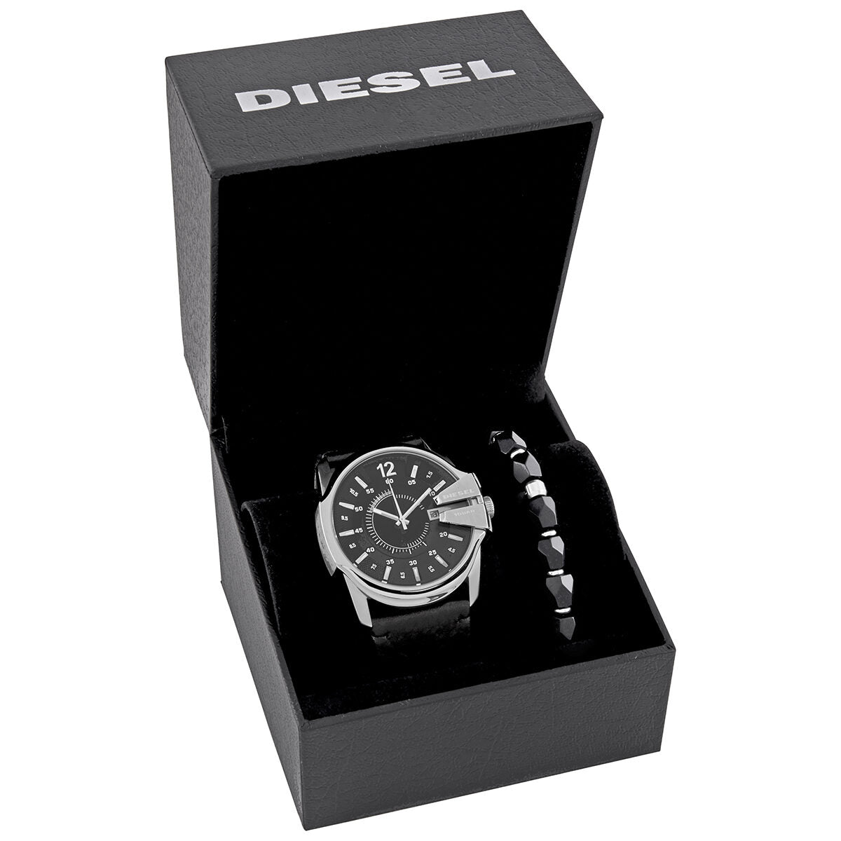 Diesel Master Chief Quartz Black Dial Men's Watch DZ1907