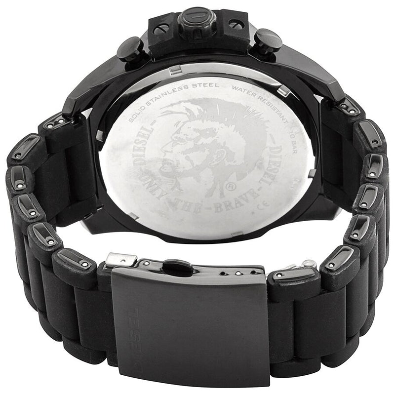 Diesel Mega Chief Chronograph Quartz Black Dial Men's Watch #DZ4486 - Watches of America #3