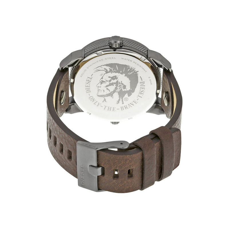 Diesel Mini Daddy Blue Textured Dial Quartz Men's Watch #DZ7339 - Watches of America #3