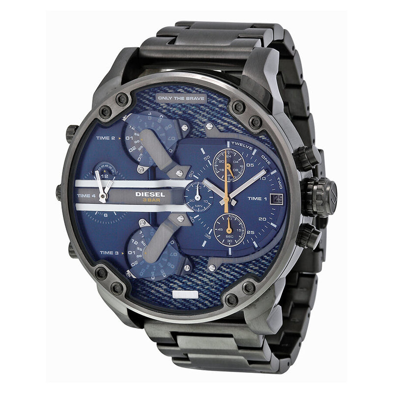 Diesel Mr. Daddy 2.0 Blue Dial Quartz Men's Watch #DZ7331 - Watches of America