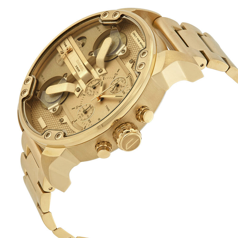 Diesel Mr. Daddy 2.0 Chronograph Gold Dial Men's Watch #DZ7399 - Watches of America #2
