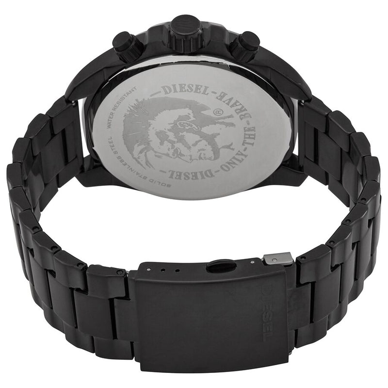 Diesel MS9 Chronograph Quartz Black Iridescent Dial Men's Watch #DZ4489 - Watches of America #3