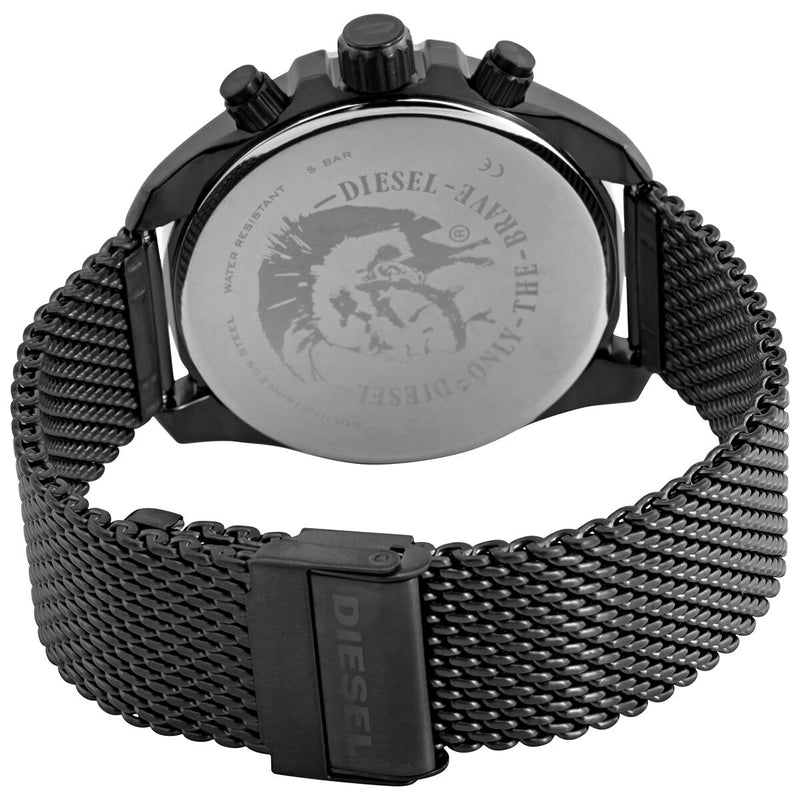 Diesel MS9 Chronograph Quartz Gunmetal Dial Men's Watch #DZ4528 - Watches of America #3